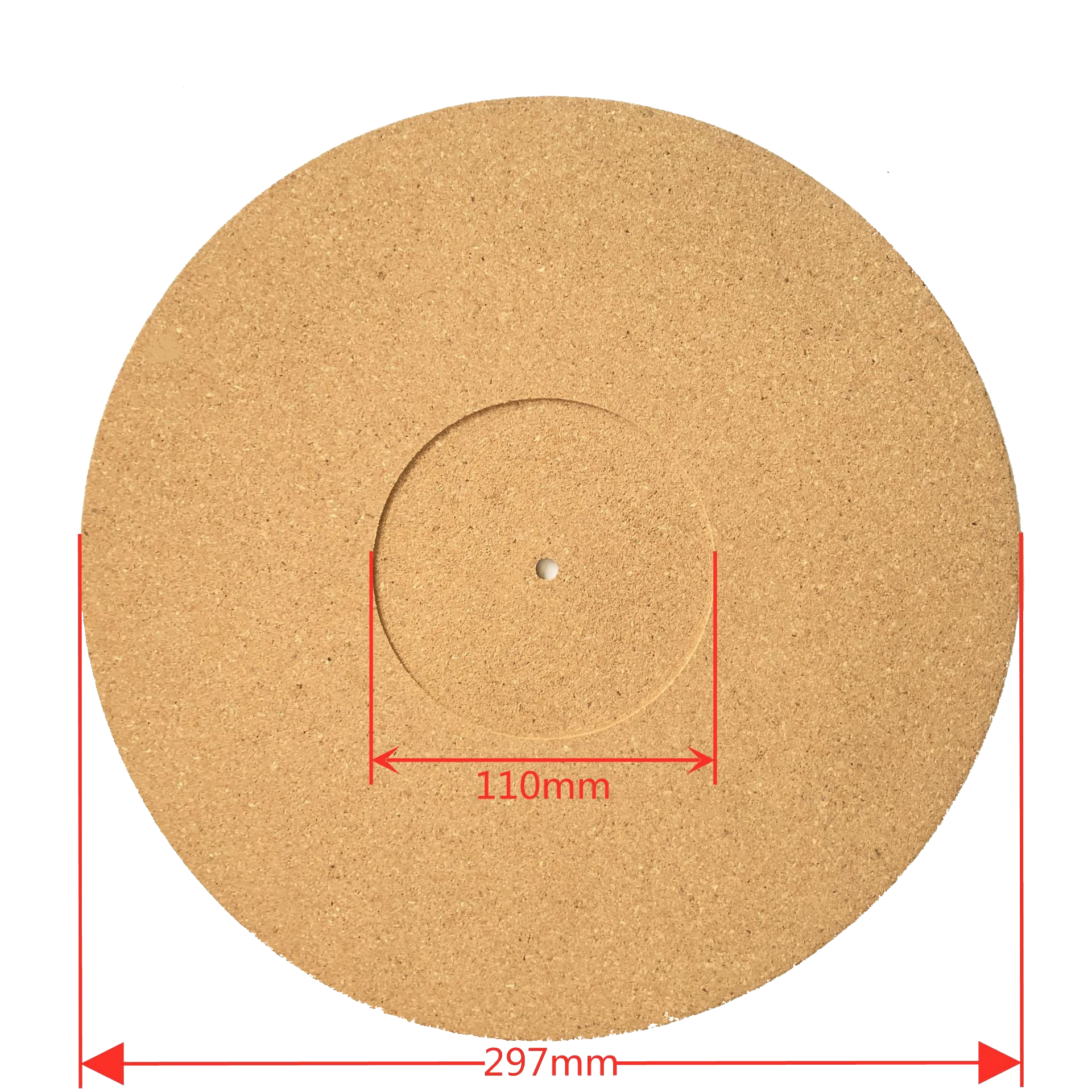 Cork Record Mat – Turntable Platter Mat for Vinyl Record Players