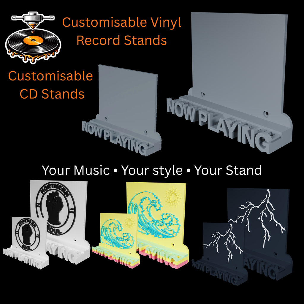 Customise your own Vinyl Record Stand
