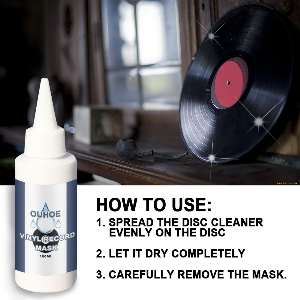 Vinyl Record Cleaning Solution – Essential Record Care for Turntable Setups