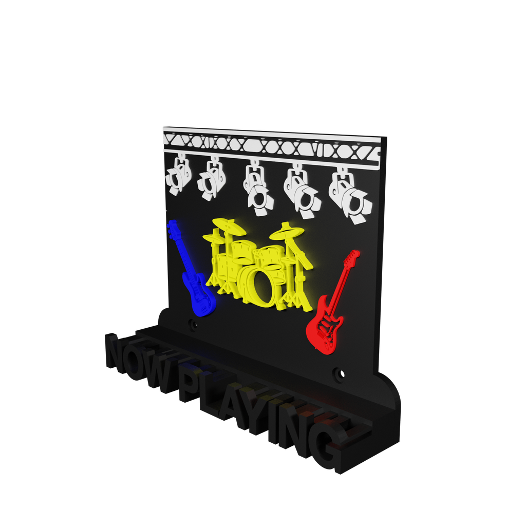 Rock Vinyl Record Stand